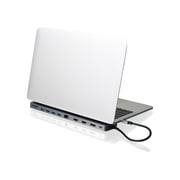 IOGEAR Dock Pro USB-C Triple HD Dock w/ PD 3.0, Silver, Silver