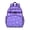 Cute F, variant on Colorful Plaid Striped Backpack - Adjustable Chest Strap for Secure Fit