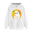 thumbnail image 4 of Neewe Women's Hoodies Long Sleeve Sweatshirts Halloween Printed Drawstring Pullover Tops with Pocket Casual Loose Blouses Tunic, 4 of 4