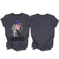 thumbnail image 5 of TayIor Sw1ft Chemises, Tyler Sw1ft Merch, Tyler Sw1ft, Mode Décontractée Imprimée Col Rond Manches Courtes Blouse Femmes Graphique Amateur de Musique TKFASHION Jaune TTG, 5 of 5