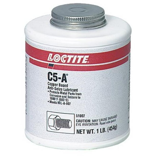 LOCTITE 160796 Loctite 8008 Anti Seize,Copper,16 oz,Brush Top Can LB 8008(TM) C5A(R) Walmart