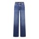 thumbnail image 3 of WILLBEST Jeans Mujer Pantalones Vaqueros Holgados de Tiro Medio Bajo para Mujer, Con Pierna Ancha, Desgastados, Elásticos, Cómodos, Informales, Holgados, Básicos Chica, 3 of 5
