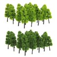 thumbnail image 4 of Model Trees Supplies 20Pcs Railroad Diorama Landscape Miniature Decoration, 4 of 7