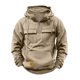 thumbnail image 1 of Blusa con capucha de manga larga para hombre, sudadera con cremallera de un cuarto, sudadera con capucha, sudadera con capucha para entrenamiento, gimnasio, deportes, correr, exteriores, chaquetas de, 1 of 6