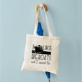 thumbnail image 4 of CafePress - I Like Big Boats Tote Bag - Unisex Canvas Tote Bag, Beige, 1-Piece, 4 of 6