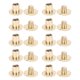 thumbnail image 4 of BrassKnurledFlatHeadRivets-10PackforBelts,Backpacks,Furniture(Gold), 4 of 5