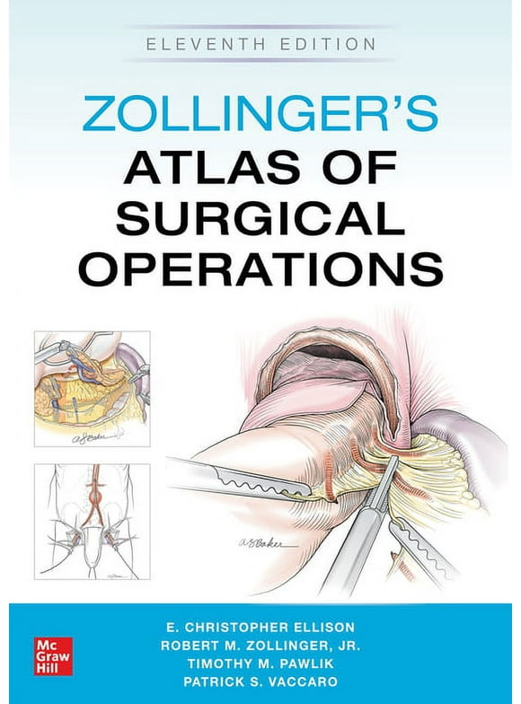 Zollinger's Atlas of Surgical Operations, Eleventh Edition (Hardcover)