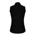thumbnail image 4 of Neewe Women's Solid Lapel Sleeveless Tank Tops Summer Button Down Shirts Office Ladies Shirts-Black S, 4 of 9