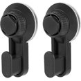 thumbnail image 1 of 2pcs Suction Cup Hook Wall Mount Single Hook Towel Robe Hanger For Home Bathroom Kitchen - Ya, 1 of 5