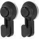 thumbnail image 1 of 2pcs Suction Cup Hook Wall Mount Single Hook Towel Robe Hanger For Home Bathroom Kitchen - Ya, 1 of 5
