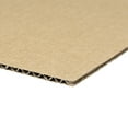 thumbnail image 4 of Unique Bargains 8" x 8" x 0.12" 3-Layer Corrugated Cardboard Pads Corrugated Paper Brown 12Pcs, 4 of 4
