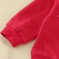thumbnail image 3 of Vedolay Sweatshirts Girl's Sweatshirts Fashion Collared Long Sleeve Pullover with Pockets,B 6-12 Months, 3 of 5