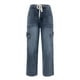 thumbnail image 5 of Pantalones rectos de trabajo para mujer: vaqueros informales con múltiples bolsillos para uso diario, 5 of 5