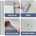 thumbnail image 4 of Papel tapiz autoadhesivo impermeable para decoración del hogar, papel de contacto de lino beige para paredes, papel tapiz grueso para dormitorio, 4 of 5