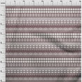 thumbnail image 3 of oneOone Georgette Viscose Maroon Fabric Aztec Tribal Sewing Craft Projects Fabric Prints By Yard 42 Inch Wide, 3 of 4
