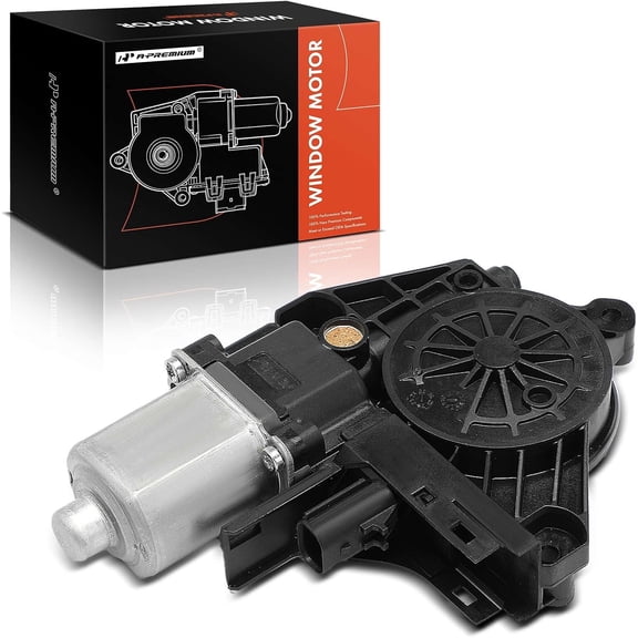 A-Premium Rear Left Driver Side Power Window Lift Motor (2-Pin Plug) Compatible with Jeep Grand Cherokee 2011-2021, Grand Cherokee WK 2022, Cherokee 2014-2023 & Dodge Durango 2011-2024