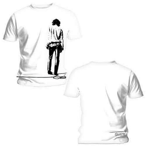 The Doors Unisex T-Shirt Solitary (Back Print) (Small)