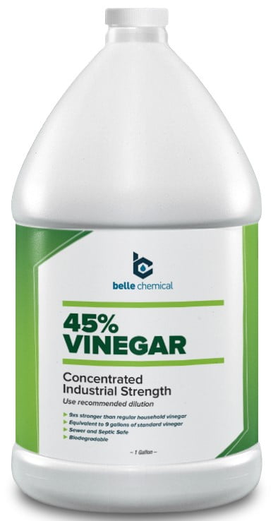 45% Pure Vinegar - Concentrated Industrial Grade (1 gallon)