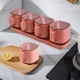 thumbnail image 3 of Frasco para condimentos con tapa 1 unidad salero de cocina de 315 x 9 x 85 cm recipiente de plástico apto para alimentos con cuchara para usar fácilmente con una sola mano al, 3 of 8