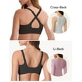 thumbnail image 3 of LUCKMEEY Wireless Mesh Bras for Women Seamless Full Coverage Push up Bra Plus Size, 3 of 6