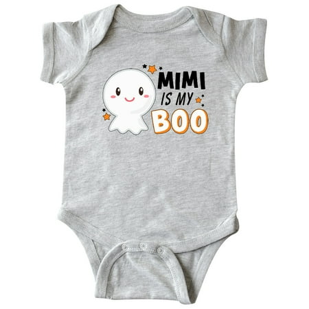

Inktastic Mimi is My Boo with Cute Ghost Gift Baby Boy or Baby Girl Bodysuit
