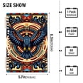 thumbnail image 2 of FORMRS 1-Subject Spiral Notebook 8" x 5" College Ruled 60 Refillable Sheet A5 Hard Cover, 2 Pack, Blue Geometric Eagle, 2 of 7