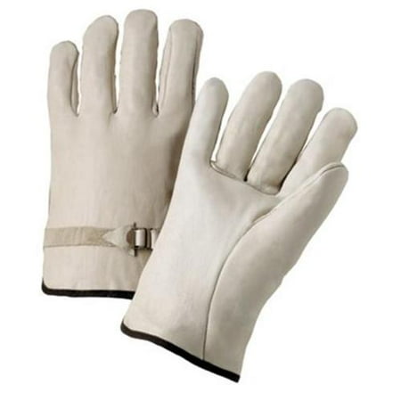 Anchor 6124S Leather Drivers Gloves Pull Strap