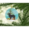 thumbnail image 2 of Carolines Treasures BB2939CO1 Croatian Sheepdog Merry Christmas Tree Ceramic Ornament 3 in multicolor, 2 of 2