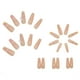 thumbnail image 2 of Coffin Fakes Nails Uñas extralargas para mujer, uñas de lujo, uñas con diamantes de imitación, uñas postizas acrílicas, uñas de bailarina de cobertura completa, 24 piezas, 2 of 5