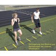 thumbnail image 3 of Football Training Set,Agility Speed Ladder,Coordination Ladder, Training Accessories Set - Including 6 m Training Ladder,8 x Cones for Slalo, 3 of 5