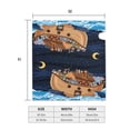 thumbnail image 6 of Haiem Ocean Scene with Noah's Ark Mailbox Covers Magnetic ,Mailbox Wraps Post Letter Box Cover for Holiday Garden Yard Decor-25.5x21 in, 6 of 9