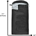 thumbnail image 2 of Trail Maker 10°C Waterproof Sleeping Bag, Black, 2 of 6