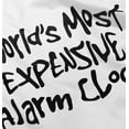 thumbnail image 5 of Most Expensive Alarm Clock Funny Joke Toddler Boy Girl T Shirt Infant Toddler Brisco Brands 5T, 5 of 6