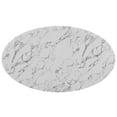 thumbnail image 5 of Modway Lippa 54" x 31" Oval Modern Artificial Marble Dining Table in White, 5 of 8