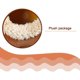 thumbnail image 4 of Hamaca para hámster, cama colgante, hamaca, jaula de juguete, accesorios, nido de forro polar cálido para roedores, planeador de azúcar, conejillo de indias (marrón), 4 of 5