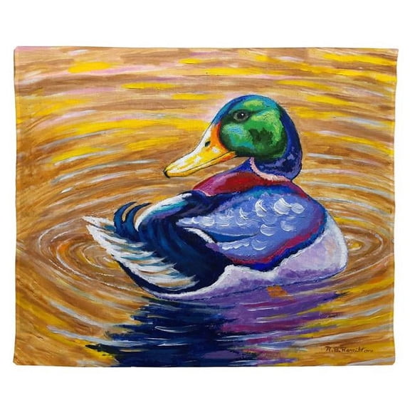 Betsy Drake TP1337 24 x 30 in. Duck Looking Outdoor Wall Hanging