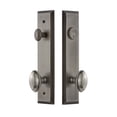 thumbnail image 2 of Grandeur Fifth Avenue Tall Plate Single Cylinder One Piece Knobset with Eden Prairie Knob, 2 of 6
