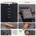 thumbnail image 3 of 28 Inch Checked Luggage, Hardshell Suitcase with Spinner Wheels, Wide Handle & TSA Lock, 116L Large Capacity for Family and International Travel- Cruise & Airline Approved, 3 of 17