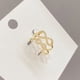 thumbnail image 5 of Sonducket Anillo de apertura Bowkont, decoración de circón de cobre, anillos de moda, decoraciones ajustables, joyería para mujer, regalo de fiesta de Ropa, zapatos y accesorios Miscelánea Sonducket AP015529-00, 5 of 6