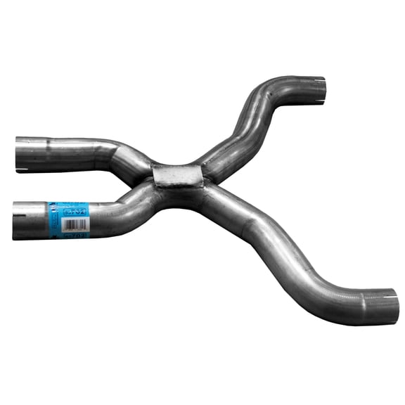 Dynomax 53702 Exhaust X Pipe Fits select: 2005-2010 FORD MUSTANG