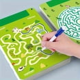 thumbnail image 1 of 192 Patterns Children's Maze Training Book Whole Brain Thinking Intelligence Development Training, Mind Maze Training Card Can Be Repeated To Write Children's Concentration Puzzle Toys, 1 of 5