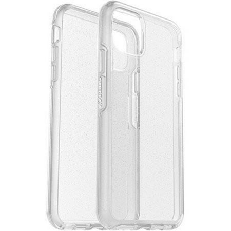 OtterBox Symmetry Series Clear, Back Cover for Cell Phone, Polycarbonate, Synthetic Rubber, Stardust (Glitter), for Apple iPhone 11 Pro Max