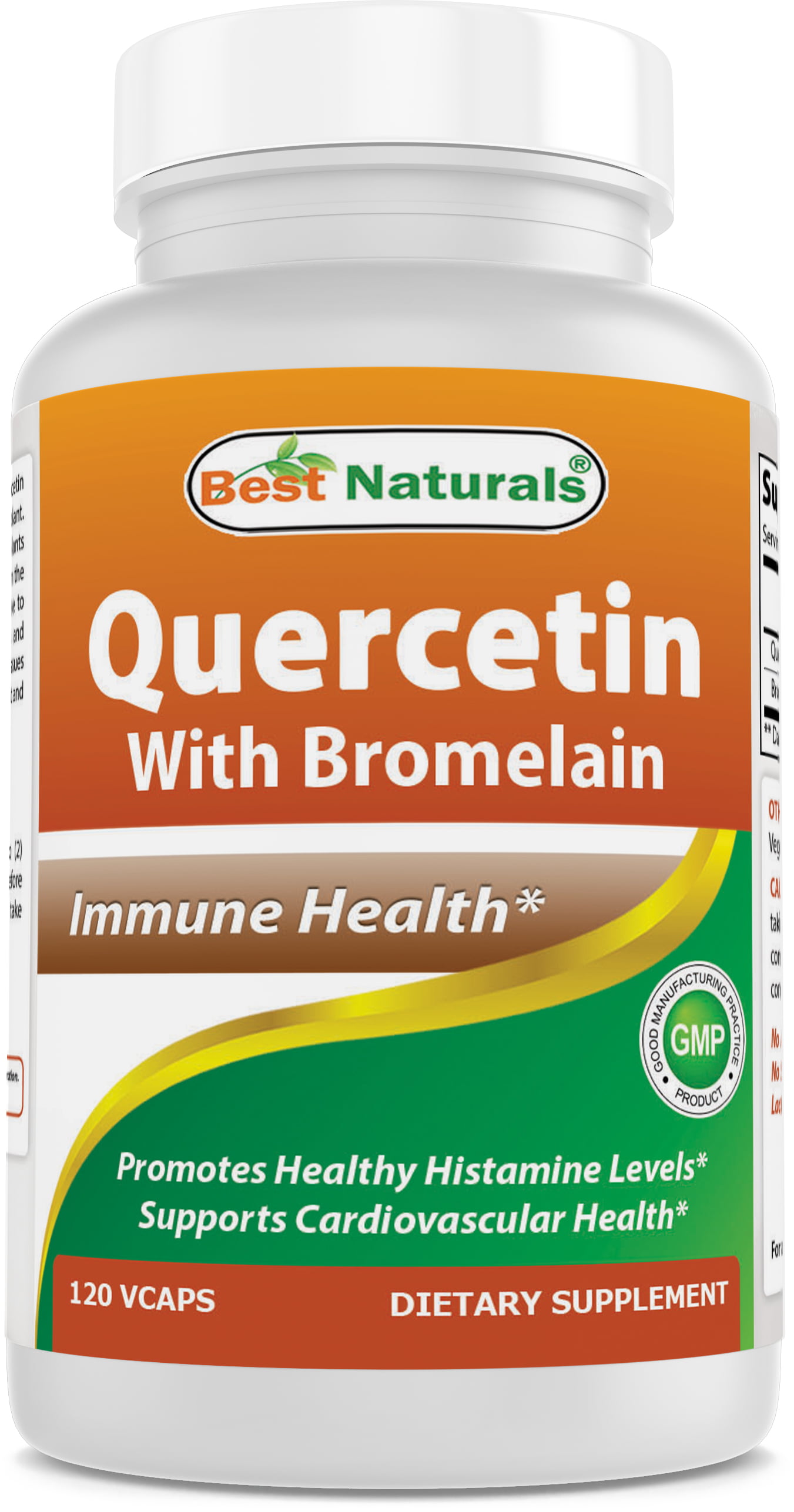 Best Naturals Quercetin with Bromelain Veggie Capsule ...