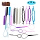 thumbnail image 1 of Herramienta de peinado de cola Topsy, herramienta de trenzado de cabello, accesorio de peinado ER, 1 of 5
