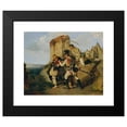 thumbnail image 2 of Carl Schindler 14x12 Black Modern Framed Museum Art Print Titled - The Capture of the Spy (1838), 2 of 5