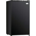thumbnail image 2 of Impecca RC-1338K 19 Compact Refrigerator with 3.2 cu. ft. Capacity Reversible Door Glass Shelves and Mechanical Temperature Control in Black, 2 of 9