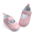 thumbnail image 2 of HIPYLO Barefoot Shoes Toddler Girls Shoes Size 13 Baby Shoes 6-12 Months School Shoes for Girls White Kids Shoes Baby Girls Boys Basketball Shoes 5, Pink 0-3 Months, 2 of 6