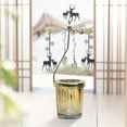 thumbnail image 3 of Candelabro giratorio Vela Candelabro giratorio para el hogar de Navidad Ciervo Zulema Portavelas giratorio, 3 of 7
