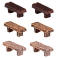thumbnail image 4 of 6 Pcs Mini Tabourets en Bois Simulés Tabourets de Micro Paysage Décors Tabourets en Résine DIY, 4 of 9