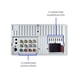 thumbnail image 3 of Ecualizador Mini para auto preamplificado Nano Baby 5 Bandas + Subwoofer Output , Control de frecuencia , Bass Booster, 7Volts , RCA,Luz Led Steelpro Negro, 3 of 8